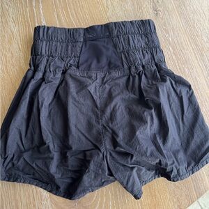 Free People High Waist Black Shorts